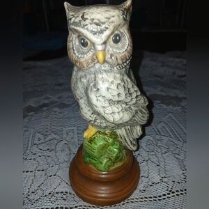 Vintage porcelain Owl